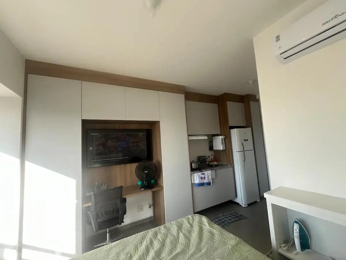Apartment Studio Ampliado No 18 Andar Com Uma Vista Incrivel Sao Paulo Brazil