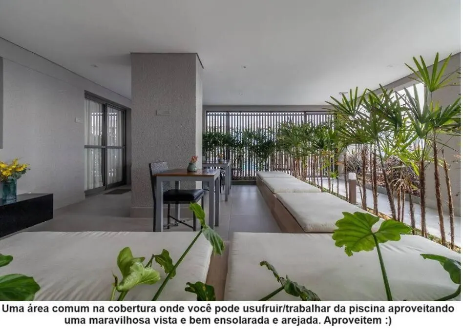 Studio Ampliado No 18 Andar Com Uma Vista Incrivel Sao Paulo Brazil